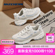 斯凱奇（Skechers）奶茶熊3代丨老爹鞋新款女鞋海鹽春夏熊貓鞋運(yùn)動(dòng)休閑鞋 896276仙芋奶凍/NTGY 37