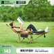 牧高笛（MOBIGARDEN）樂(lè)享躺椅 折疊椅 戶外露營(yíng)帶頭枕三擋可調(diào)可坐躺 NX23665040