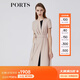 PORTS寶姿春夏新品女裝短袖長連衣裙LM8D258NWB011 貝殼色 XL (10)