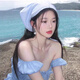 梵昇昱長(zhǎng)款流蘇星星耳環(huán)女夏季海邊小清新輕奢高級(jí)感耳墜度假風(fēng)耳飾耳釘 藍(lán)色雙子星【一對(duì)】