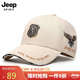 吉普（JEEP）帽子男士棒球帽四季時尚百搭鴨舌帽潮流防曬遮陽帽子A0775