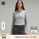 lululemon丨Waist-Seamed Nulu? 女士腰部縫線拉鏈連帽衫 LW3HOPS 犀?；?專屬款 XS /4