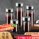 PAKCHOICE中藥分裝瓶燕窩分裝儲存杯大容量可加熱食品級高硼硅玻璃瓶密封罐
