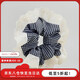 AJIDOU阿吉豆發(fā)圈生日禮物女 溫婉花邊大腸發(fā)圈送女友閨蜜 黑白色+白色