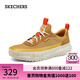 斯凱奇（Skechers）七夕禮物送男友男鞋時尚百搭輕質回彈厚底緩震休閑運動鞋210903 亮黃色/YEL 41