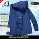 JASONWOOD官方正品高端品牌冰絲防曬衣男士夏季防曬服外套戶(hù)外防紫外線(xiàn)夾克 高檔寶藍色【現貨速達】 3XL 【建議155-165】