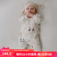 OAK FAMILY夾棉連體衣嬰兒棉服秋冬裝新生兒保暖百天男女寶寶柔暖滿月衣服 無帽子 梨果莊園【和式款】 52cm