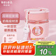 物生物（RELEA）玻璃杯女士水杯咖啡杯高顏值吸管杯泡茶杯學(xué)生杯子保冷杯生日禮物