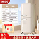 MESG德國(guó)摩根MESG【一級(jí)能效】復(fù)古冰箱迷你小型歐式雙門冷藏冷凍節(jié)能靜音辦公室雙開門電冰箱二門家用 雙門179L（上冷藏105L+下冷凍74L）節(jié)能