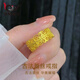 慶怡古法蕾絲黃金戒指女款 復古宮廷風(fēng)鏤空指環(huán)小眾金戒子生日送禮物 寬度約8.5mm/附送鑒定證書(shū)