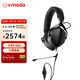 V-MODA M-200-BK 高解析電音DJ耳機 Hi-Res認證錄音專業(yè)監(jiān)聽頭戴式有線耳機 耳機(黑色)+BoomPro耳麥(黑色)