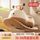 夢(mèng)多福兒童節禮物花生車(chē)扭扭車(chē)周歲1歲生日禮物嬰兒寶寶玩具搖搖車(chē)1-3歲 【摩卡棕】搖搖馬+萬(wàn)向輪 滑步車(chē)花生扭扭車(chē)1-3歲防側翻