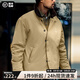 馬登工裝 美式復(fù)古N1甲板服棉服阿美咔嘰加厚棉衣夾克外套男春季 卡其色 XL