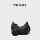 PRADA/普拉達【禮物】女士Prada Re-Edition 2005 三合一手袋女包 黑色