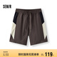森馬（Semir）[商場(chǎng)同款]休閑短褲男撞色拼接沙灘褲25夏季褲子寬松101325125129