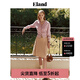 ELAND衣戀小奶羔針織開衫女美拉德慵懶風(fēng)休閑毛衣 粉色(25)Pink L 170