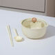 烹茗廚新款ins陶瓷泡面碗帶蓋高顏值餐具學(xué)生宿舍防燙小眾用方便面碗 大號(hào)-約750ml泡面碗+蓋+勺+筷子