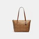 蔻馳（COACH）奢侈品TOTE女包單肩拉鏈托特包4455【品牌授權(quán)】送女友老婆禮物