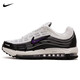 耐克NIKE男子休閑鞋氣墊 AIR MAX TL 2.5 運動(dòng)鞋FZ4110-105白黑紫42