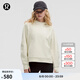 lululemon丨 Scuba 女士寬松款側(cè)開(kāi)口連帽衫 LW3IU6S 骨白 M /L