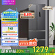 華凌326升美的出品法式多門(mén)一級能效雙變頻風(fēng)冷家用電冰箱節能保鮮凈味冰箱BCD-326WFPH國家補貼20%