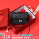 viney牛皮包包女包品牌鏈條包輕奢單肩斜挎包生日七夕情人節(jié)禮物送女友