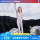 愛慕兒童（AIMER KIDS）奧特曼IP聯(lián)名兒童保暖內(nèi)衣套裝男女童莫代爾秋衣秋褲薄睡衣高彈柔 奧特曼變身 110