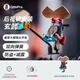 五匹osopro摩托車(chē)手機支架電動(dòng)車(chē)導航固定架多彩玄武減震防盜可選配充電 直角玄武減震支架多彩版