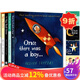 智慧小孩英文原版 Once there was a boy 4冊精裝 名家Oliver Jeffers 幽默暖心科普繪本 想象力 智慧 友誼友情 lost and found Lost and Fou