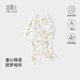 宜爽兒嬰兒家居服套裝空調居家服薄款純棉長(cháng)袖睡衣寶寶分體夏裝套裝衣服 小兔瑞瑞 【100%新疆棉】 90