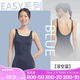 迪卡儂（DECATHLON）泳衣女連體顯瘦大碼游泳衣泳裝保守性感溫泉女士泳衣NABWW 【深空藍(lán)】高彈顯瘦 S /38 (100-110斤)