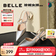 百麗（Belle）周潔瓊同款星辰玫瑰包頭涼鞋女涼鞋A9G1DBH4 銀色 37 (235mm)