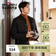柒牌【三防】羽絨服男款冬季厚款時(shí)尚休閑鵝絨保暖男士羽絨衣外套 黑色 L
