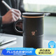 萬(wàn)仟堂（Edenus）陶瓷茶杯 簡(jiǎn)約辦公杯帶蓋創(chuàng  )意水杯送男友茶水分離杯 望杯