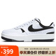 耐克NIKE板鞋女緩震透氣GAMMA FORCE運動鞋DX9176-100白黑36.5