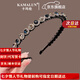 卡瑪倫水晶發(fā)箍女高端2025新款防滑頭箍壓碎發(fā)洗臉氣質(zhì)細發(fā)卡生日禮物女 藍閃鉆發(fā)箍