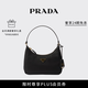 PRADA/普拉達(dá)【禮物】女士Prada Re-Edition 2005 Re-Nylon迷你手袋 黑色-金色徽標(biāo)