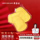 周金生黃金鈔票金片招財(cái)鑰匙扣掛件足金999送女朋友老婆七夕情人節(jié)禮物 鈔票【絨布袋】 0.3g