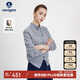 Navigare意大利小帆船女針織衫全羊毛開衫毛衣外套2334092021灰L