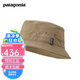 PATAGONIA 男女款Wavefarer Bucket戶外漁夫帽盆帽遮陽帽子巴塔哥尼亞29157 MJVK卡其 L（頭圍58-61厘米）