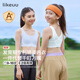 like uu兒童內(nèi)衣女發(fā)育期矯姿內(nèi)衣學(xué)生初高中少女文胸體育課運動內(nèi)衣
