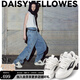 黛西法羅 DAISY FELLOWES【吳磊同款】休閑鞋板鞋火箭001小香風(fēng)男女款面包鞋運(yùn)動(dòng)鞋 【吳磊同款】小香風(fēng)白 39