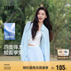 森馬（Semir）UPF50+防曬衣女中長款涼感襯衫2025夏寬松遮肉薄外套109325105001