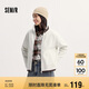 森馬（Semir）[商場同款]外套女抗靜電搖粒絨寬松2024冬立領(lǐng)插肩袖101724108004