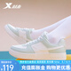 特步（XTEP）【店長推薦】板鞋男鞋女鞋春秋新款休閑板鞋女時尚透氣防滑板鞋男 綠白-女款 39