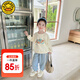 G.DUCKKIDS童裝女童套裝秋裝2025新款兒童服裝中小童女孩甜美可愛秋裝兩件套 藍(lán)色 120 適合110-120cm年齡6-7歲