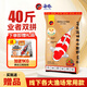 海豚錦鯉飼料中大顆粒 業(yè)者育成色揚(yáng)上浮 40斤魚食專用魚糧錦鯉魚飼料 業(yè)者雙拼 20kg/大粒【加送1kg立鯉魚糧】