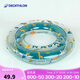 迪卡儂（DECATHLON）游泳圈兒童嬰兒游泳圈中號(hào)動(dòng)物園承重50KG4788493