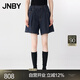 JNBY【商場(chǎng)同款】25夏新品牛仔褲寬松闊腿褲5P4E11810 991/牛仔藏青 L