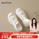 達(dá)芙妮運(yùn)動(dòng)涼鞋女2025夏季新款薄款透氣網(wǎng)面戶(hù)外小白鞋女厚底百搭登山鞋 米色【抽繩單網(wǎng)】 37